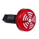 LED Buzzer EM Contin. tone 230VAC RD