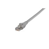 Patch cord Cat.6A AWG 27, 6.0 m gray, cULus