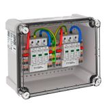 PVG-C1000K  220 Combiner Box 2x2 PV string to 2 WR-MPP 1000V DC