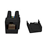 Jack RJ45 unshielded, Cat.6 (SFA) Black