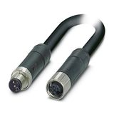 SAC-4P-M12MSL/1,5-PVC/FSL - Power cable