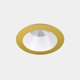Downlight PLAY 6° 8.5W LED warm-white 2700K CRI 90 7.7º PHASE CUT Gold/White IN IP20 / OUT IP54 499lm