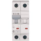 Miniature circuit breaker (MCB), 6 A, 1p+N, characteristic: C