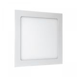 ALGINE  ECO LED SQUARE  230V 18W IP20  CW CEILING PANEL white frame