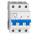 Miniature Circuit Breaker (MCB) AMPARO 6kA, C 63A, 3-pole