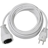 Quality plastic extension cable 10m white H05VV-F 3G1,5 *FR*