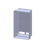 Wall box, 1 unit-wide, 12 Modul heights