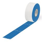 211-836/000-006 Cable tie marker; for Smart Printer; for use with cable ties; 100 x 15mm; blue