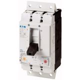 Circuit-breaker 3-pole 80A, system/cable protection, withdrawable unit