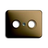 1743-21 CoverPlates (partly incl. Insert) carat® bronze