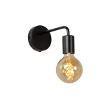 SCOTT Wall Light E27 L20  H12cm Black