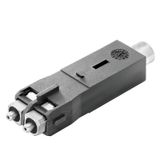FO connector, IP67 with housing, Connection 1: SCRJ, Connection 2: Cri
