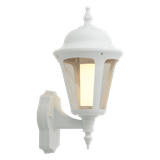 Latina Wall Lantern PIR White