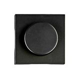 Dimmer cover, black