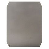 MINIPOL Mounting plate polyester D=4mm for H=600 W=400mm
