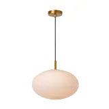 ELYSEE Pendant light-Opal-Ø30-1xE27-40W-Glass