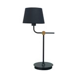 Solor Black+Gold Table Lamp 1xE27