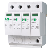 MOP4-C275/20. Surge protection devices C/T2/II, 4P, In=20kA, Uc=275V