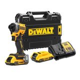 18V Brushless Compact Impact Driver with 2x2AH batteries and charger