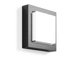 CADERO quadra, 12 W, 750 lm, 840, anthracite, on/off Ceiling and wall 