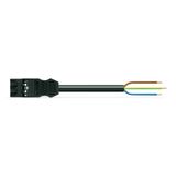 pre-assembled connecting cable;Eca;Plug/open-ended;black