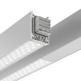 LINEDO, 40 W, 6750 lm, 840, aluminium, on/off Continuous line luminair