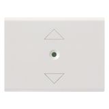 Button 2M arrows symbol white