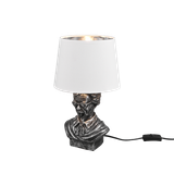 Albert table lamp E14 antique silver/white