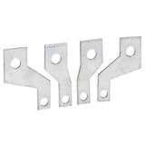 Set of 4 spreaders for DSX 4-pole disconnector switch and source inverter size 1 for installation on plate