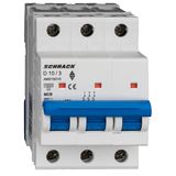Miniature Circuit Breaker (MCB) AMPARO 10kA, D 10A, 3-pole