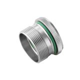 Protective cap (circular connector), M 23, Stainless steel, rust-proof