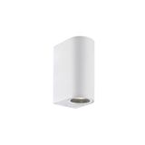 2/Lights Wall Lamp White Round H:150 Tilos