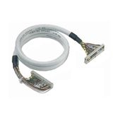 PLC-wire, Digital signals, 40-pole, Cable LiYCY, 1 m, 0.14 mm²