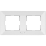 Arkedia Accessory White Two Gang Frame