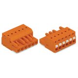 2231-312/102-000 1-conductor female connector; push-button; Push-in CAGE CLAMP®