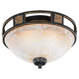 Quinta ceiling lamp 2xE27 rustic