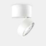 Spotlight Kiva Surface Ø95mm 12W LED warm-white 2700K CRI 90 22.7º PHASE CUT White 1172lm