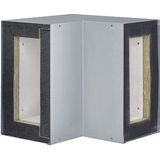 Internal corner,FWK 90/99260, galvanized