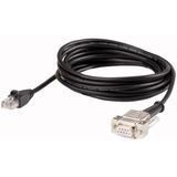 Programming cable, serial, XC100/200, EC4P, RJ45, sub-D 9pole, 2m