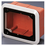 FLUSH-MOUNTING BOX WITH FRAME FOR FIXED HORIZONTAL SOCKET-OUTLET - 16/32A SBF - IP44