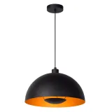 Lucide SIEMON - Pendant light - Ø 40 cm - 1xE27 - Black