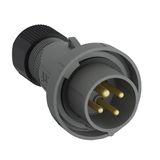 Industrial Plugs, 3P+E, 32A, Optional voltage V