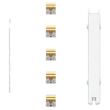 ZCV25L ComfortLine Copper busbar connection set, 205.5 mm x 31 mm x 62 mm