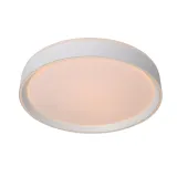 Lucide NURIA - Flush ceiling light - Ø 30 cm - LED Dim. - 1x18W 2700K - 3 StepDim - White