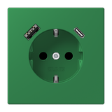 SCHUKO socket with USB charger LC32050 LC1520-15CA219