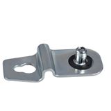 4 wall fixing brackets in stainless steel AISI 316L for Spacial S3X