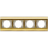 Thea Blu Accessory Gold + Dore Four Gang Frame
