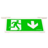 Edge for emergency luminaire Design KB incl. 4 pictos 22m