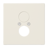Centre plate for 2 loudspeaker sockets LS962