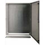 Wall enclosure with mounting plate, HxWxD=1000x800x300mm